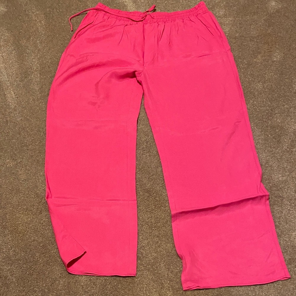 Zara Vibrant Pink Lounge and Dressy Pants